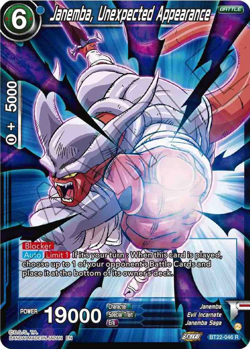 Janemba, Unexpected Appearance (BT22-046) [Critical Blow] | Shuffle n Cut Hobbies & Games