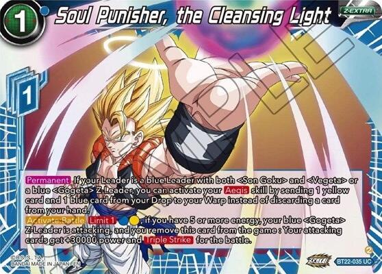 Soul Punisher, the Cleansing Light (BT22-035) [Critical Blow] | Shuffle n Cut Hobbies & Games