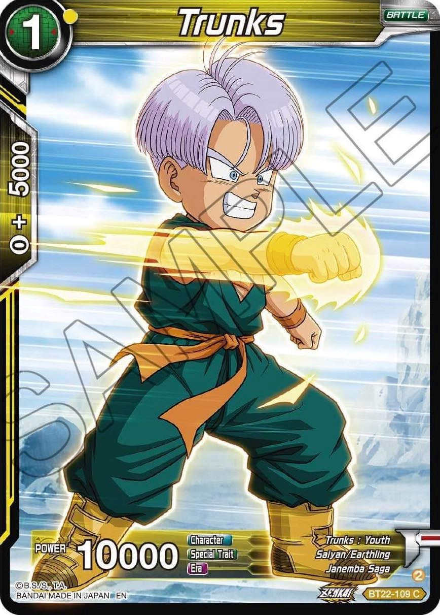 Trunks (BT22-109) [Critical Blow] | Shuffle n Cut Hobbies & Games