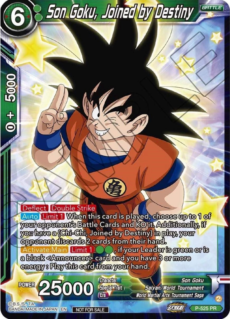 Son Goku, Joined by Destiny (Zenkai Series Tournament Pack Vol.5) (P-525) [Tournament Promotion Cards] | Shuffle n Cut Hobbies & Games