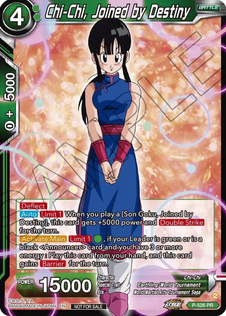 Chi-Chi, Joined by Destiny (Zenkai Series Tournament Pack Vol.5) (P-526) [Tournament Promotion Cards] | Shuffle n Cut Hobbies & Games