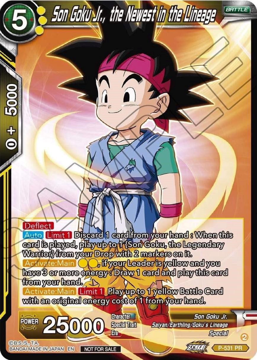 Son Goku Jr., the Newest in the Lineage (Zenkai Series Tournament Pack Vol.5) (P-531) [Tournament Promotion Cards] | Shuffle n Cut Hobbies & Games