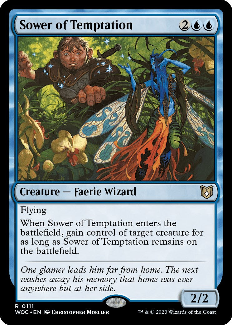 Sower of Temptation [Wilds of Eldraine Commander] | Shuffle n Cut Hobbies & Games