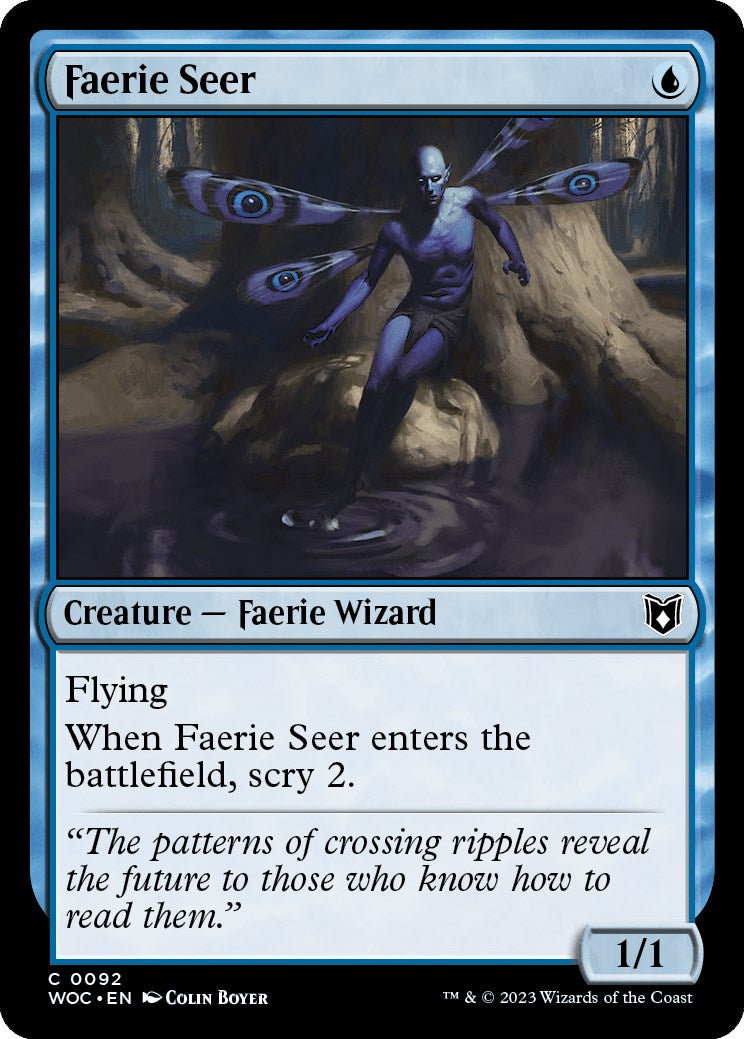 Faerie Seer [Wilds of Eldraine Commander] | Shuffle n Cut Hobbies & Games