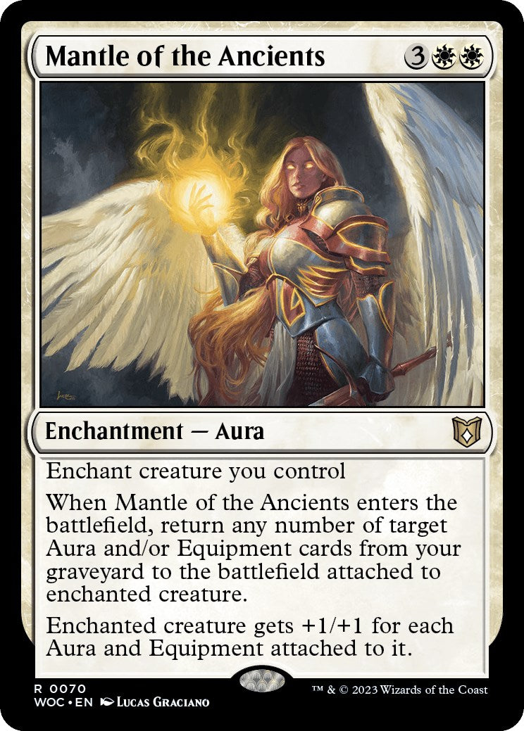 Mantle of the Ancients [Wilds of Eldraine Commander] | Shuffle n Cut Hobbies & Games