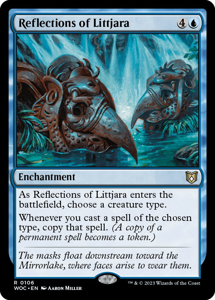 Reflections of Littjara [Wilds of Eldraine Commander] | Shuffle n Cut Hobbies & Games