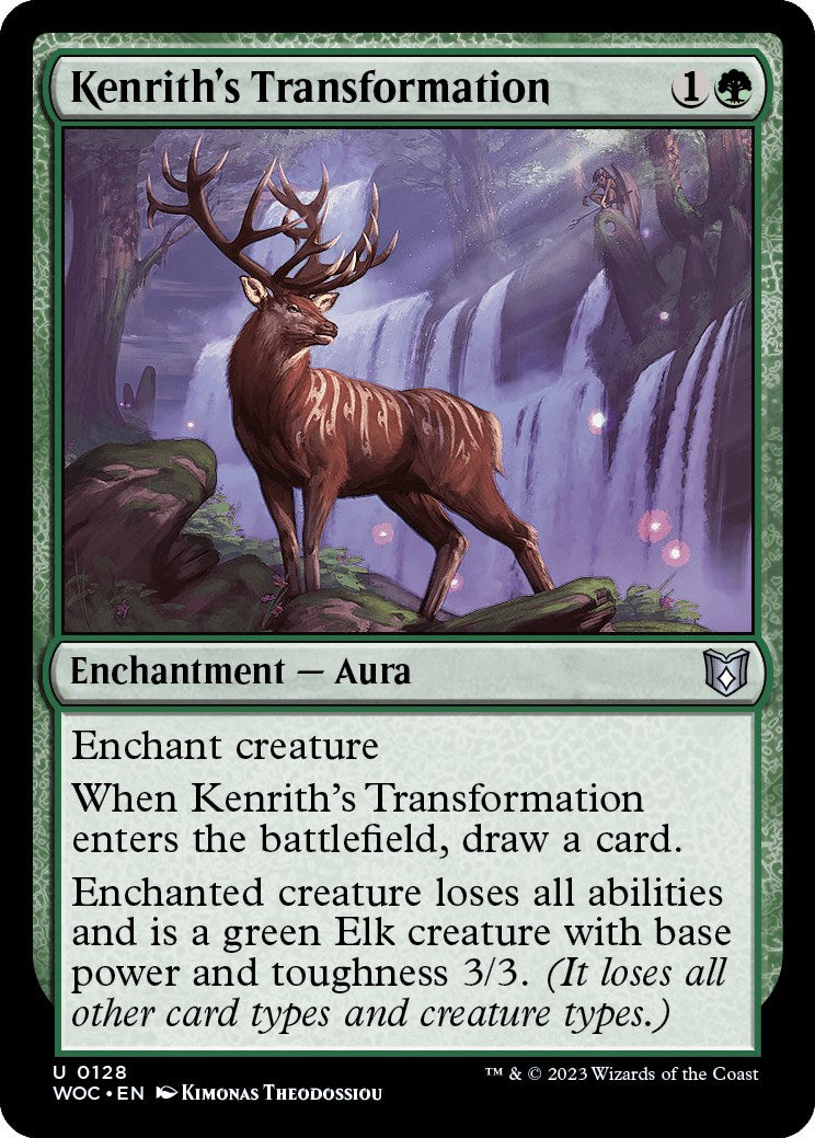 Kenrith's Transformation [Wilds of Eldraine Commander] | Shuffle n Cut Hobbies & Games