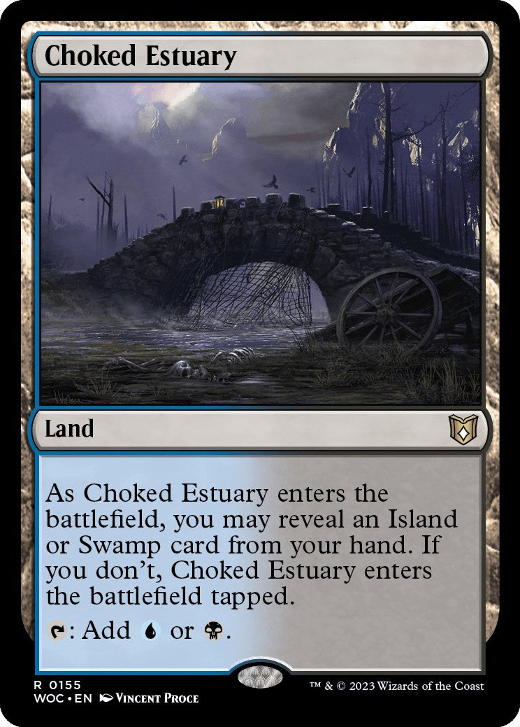 Choked Estuary [Wilds of Eldraine Commander] | Shuffle n Cut Hobbies & Games