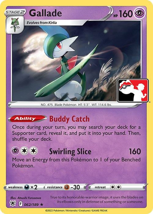 Gallade (062/189) [Prize Pack Series Three] | Shuffle n Cut Hobbies & Games