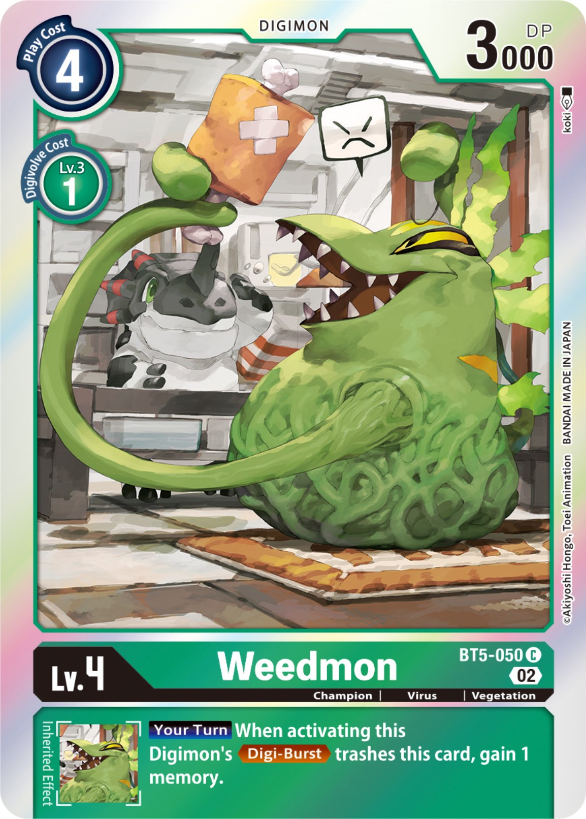 Weedmon [BT5-050] [Resurgence Booster] | Shuffle n Cut Hobbies & Games