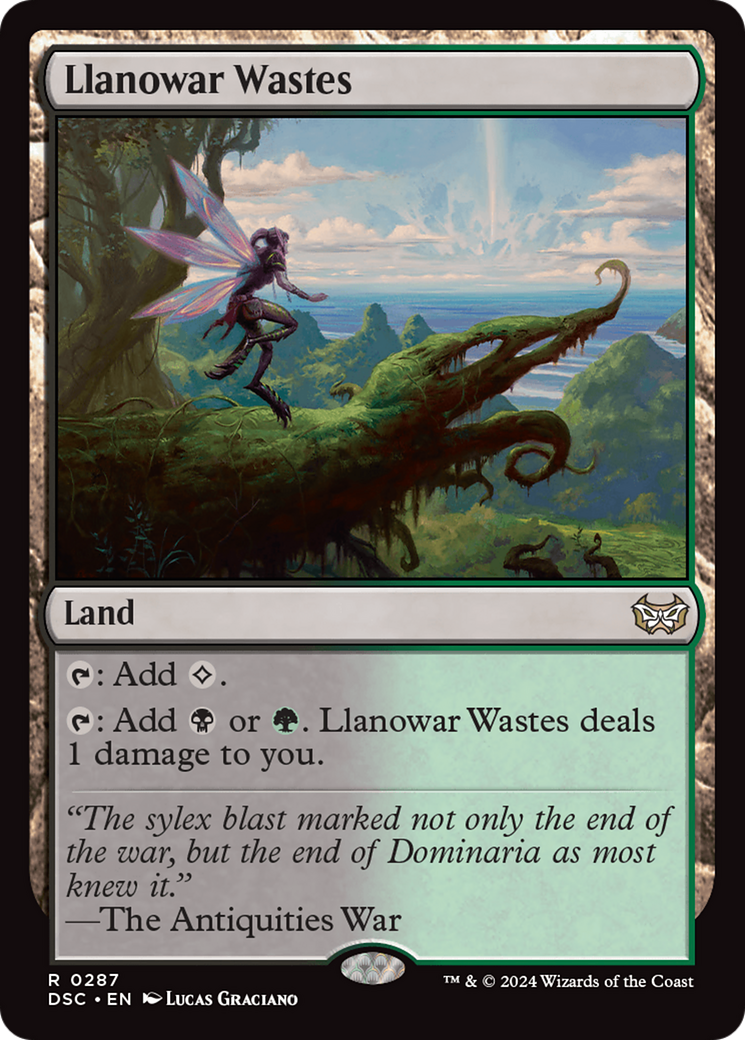 Llanowar Wastes [Duskmourn: House of Horror Commander] | Shuffle n Cut Hobbies & Games