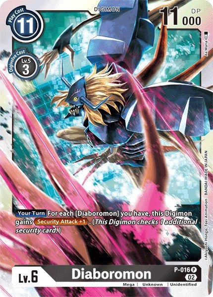 Diaboromon [P-016] (Resurgence Booster Reprint) [Resurgence Booster] | Shuffle n Cut Hobbies & Games