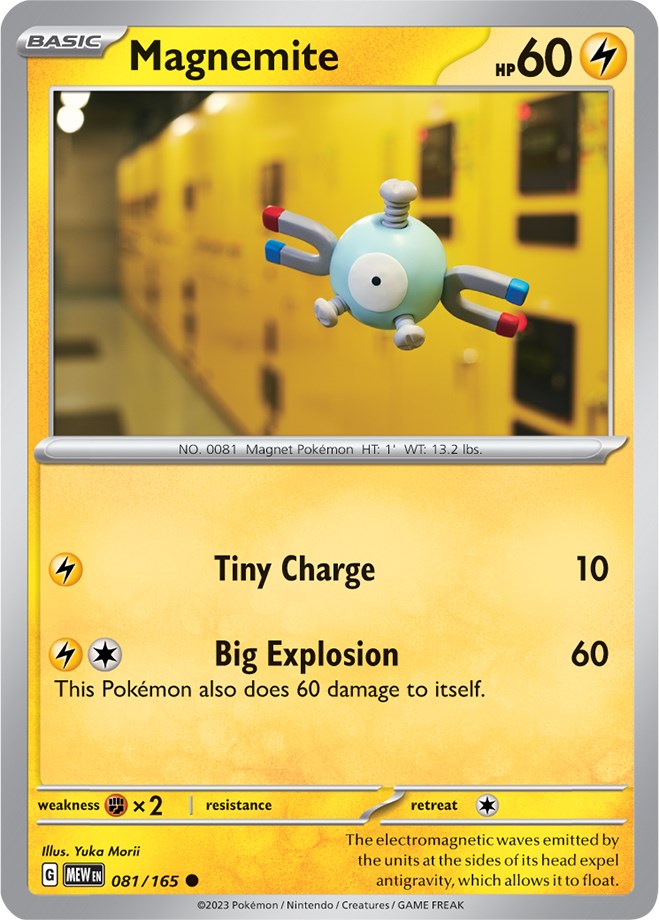 Magnemite (081/165) [Scarlet & Violet: 151] | Shuffle n Cut Hobbies & Games