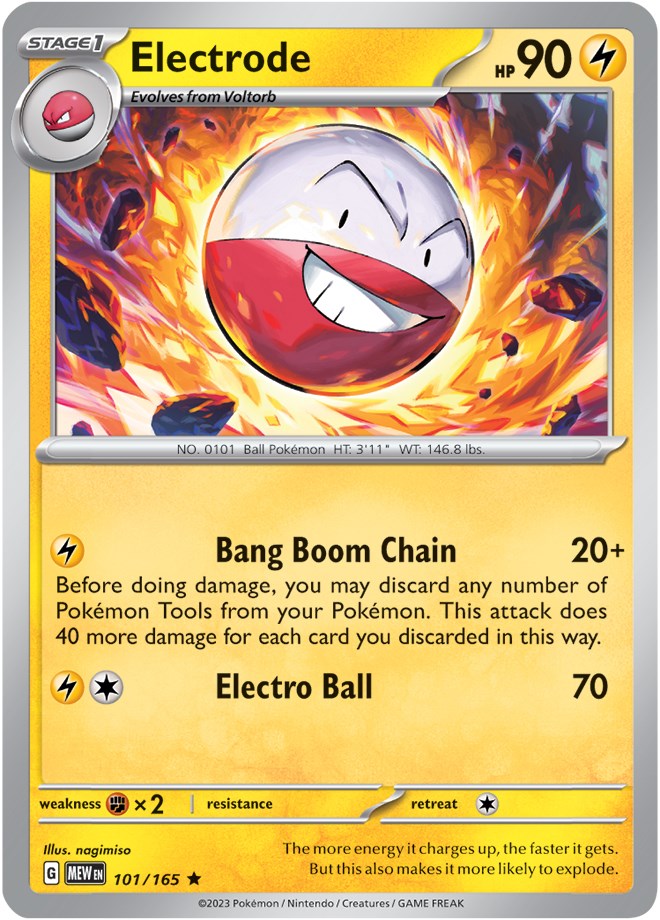 Electrode (101/165) [Scarlet & Violet: 151] | Shuffle n Cut Hobbies & Games