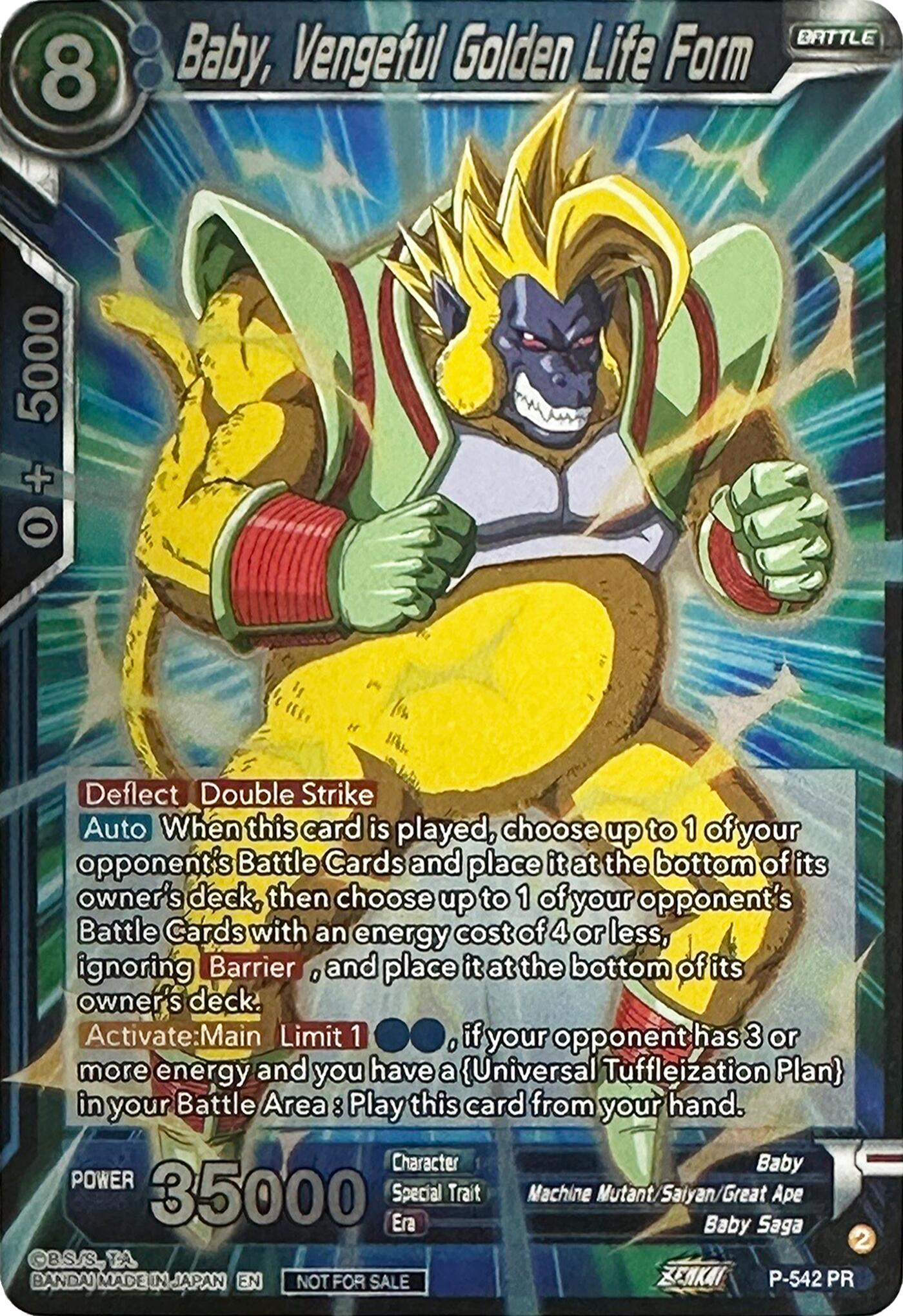 Baby, Vengeful Golden Life Form (Championship Selection Pack 2023 Vol.3) (P-542) [Tournament Promotion Cards] | Shuffle n Cut Hobbies & Games