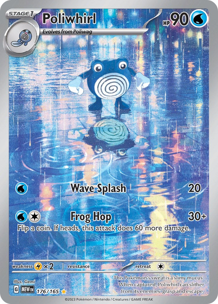 Poliwhirl (176/165) [Scarlet & Violet 151] | Shuffle n Cut Hobbies & Games