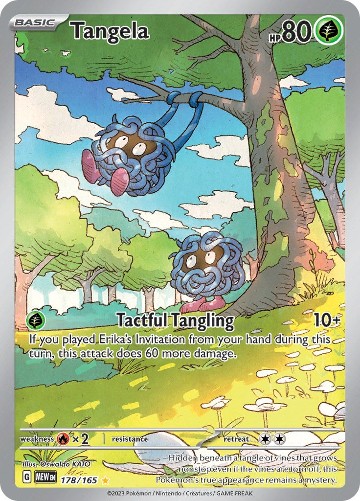 Tangela (178/165) [Scarlet & Violet 151] | Shuffle n Cut Hobbies & Games