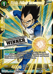 Vegeta, Fatherly Encouragement (Store Championship Winner Card 2023) (P-372) [Tournament Promotion Cards] | Shuffle n Cut Hobbies & Games