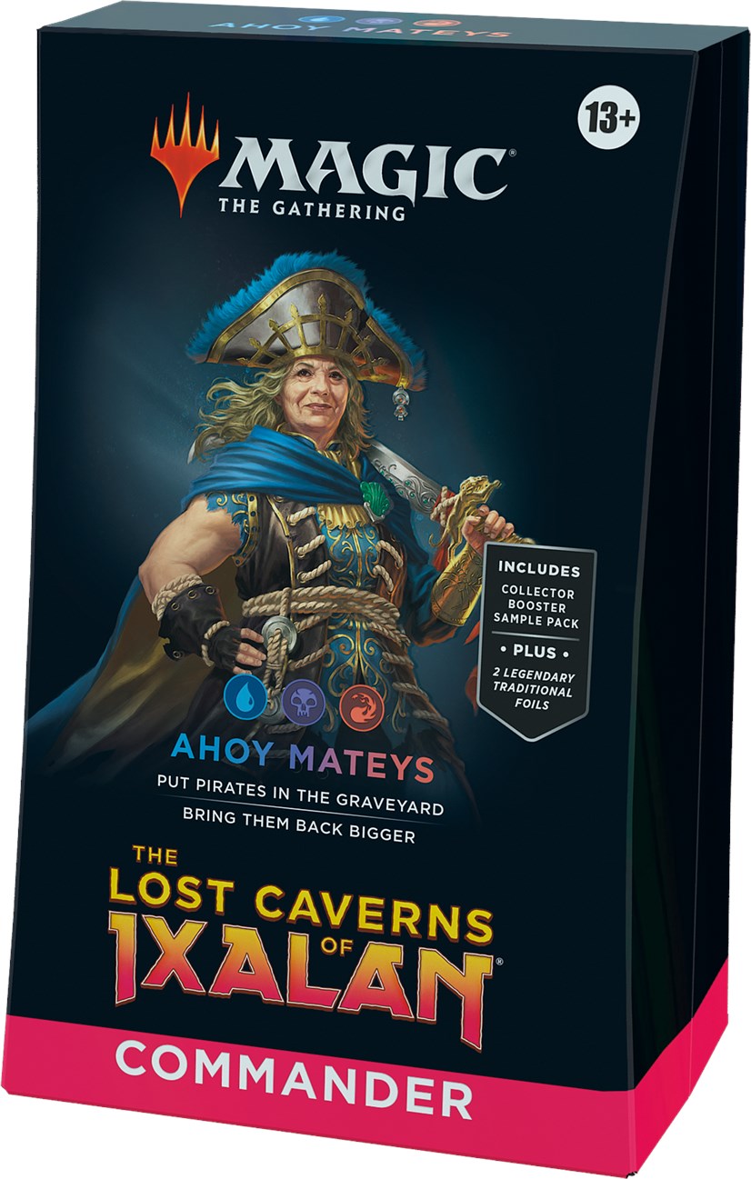 The Lost Caverns of Ixalan - Commander Deck (Ahoy Mateys) | Shuffle n Cut Hobbies & Games