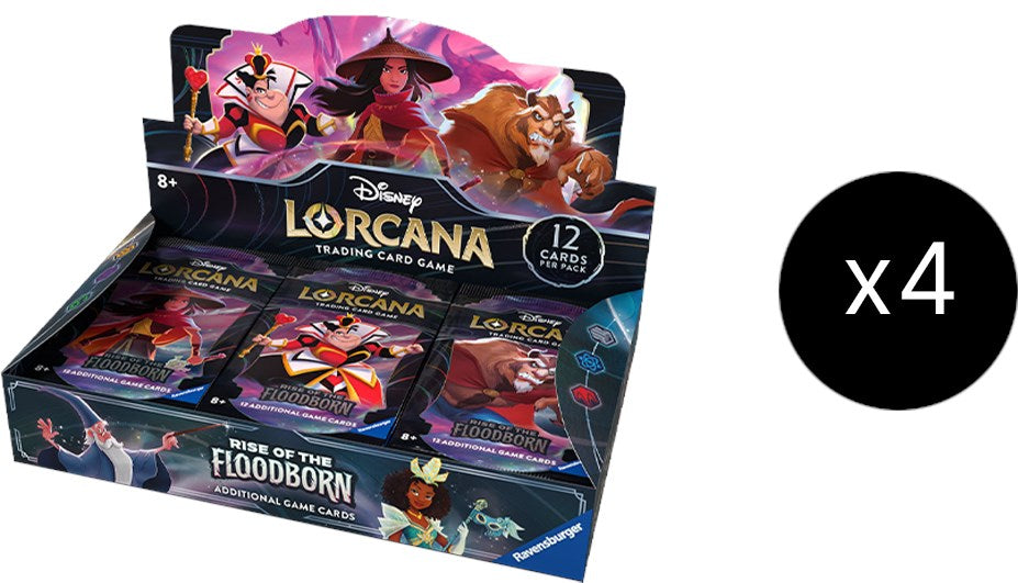 Disney Lorcana: Rise of the Floodborn Booster Box Case | Shuffle n Cut Hobbies & Games