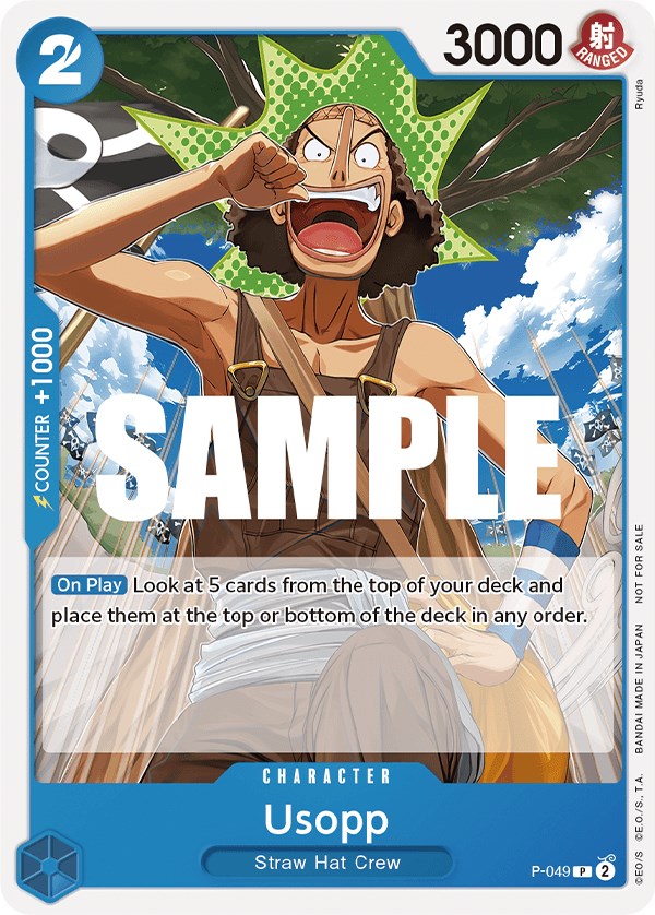 Usopp (Sealed Battle Kit Vol. 1) [One Piece Promotion Cards] | Shuffle n Cut Hobbies & Games