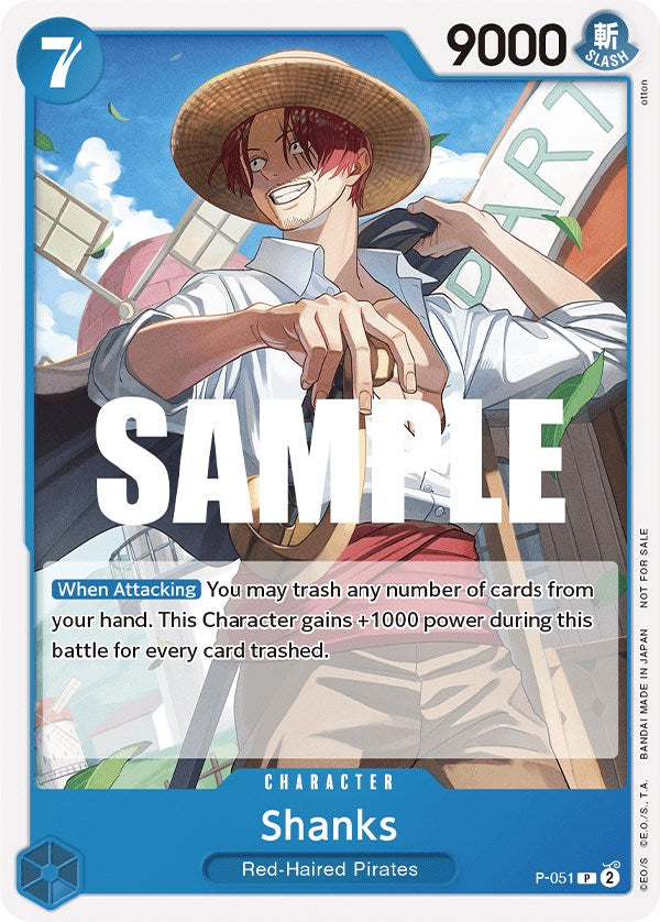 Shanks (Sealed Battle Kit Vol. 1) [One Piece Promotion Cards] | Shuffle n Cut Hobbies & Games