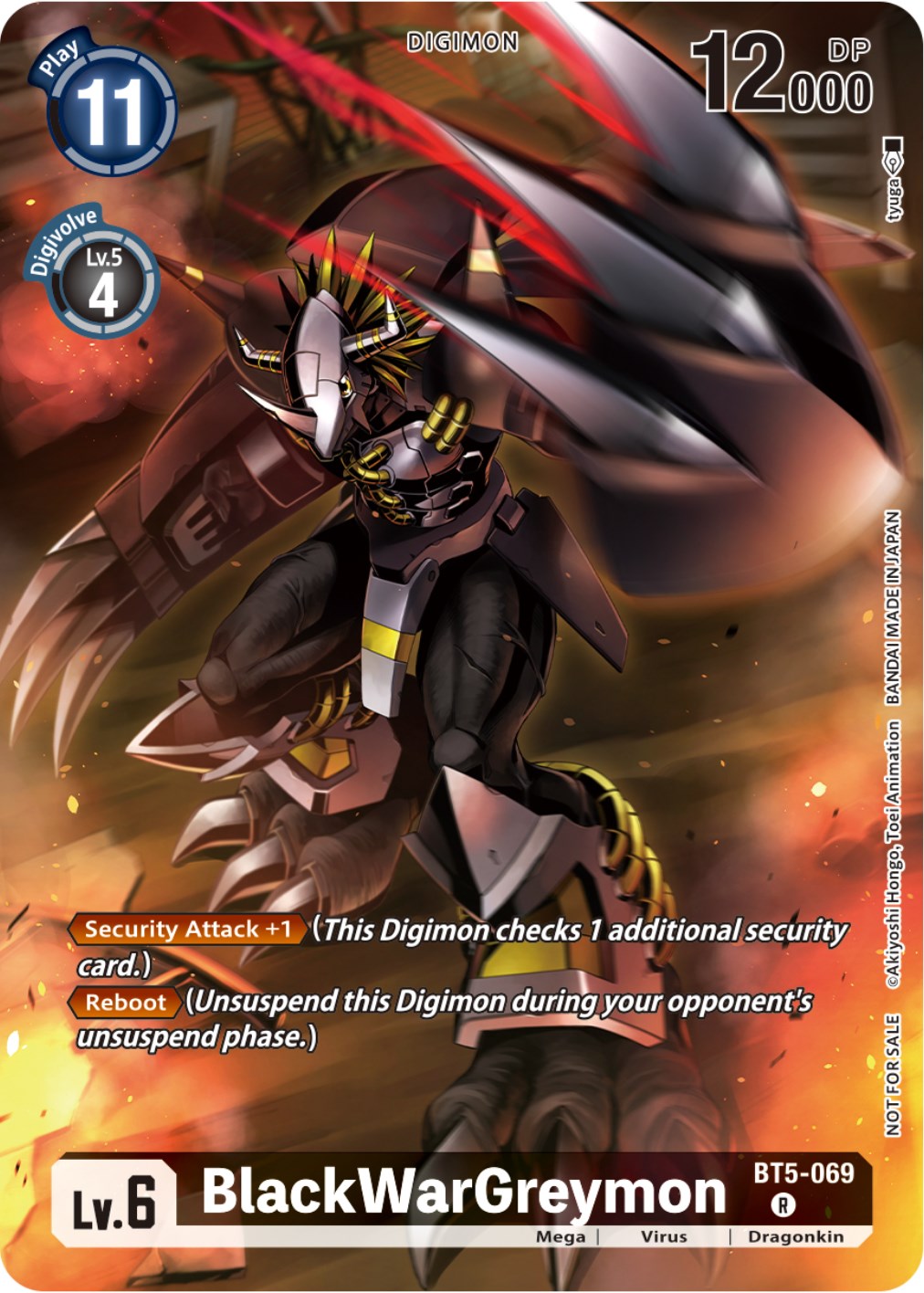 BlackWarGreymon [BT5-069] (Tamer Party Pack -The Beginning-) [Battle of Omni Promos] | Shuffle n Cut Hobbies & Games