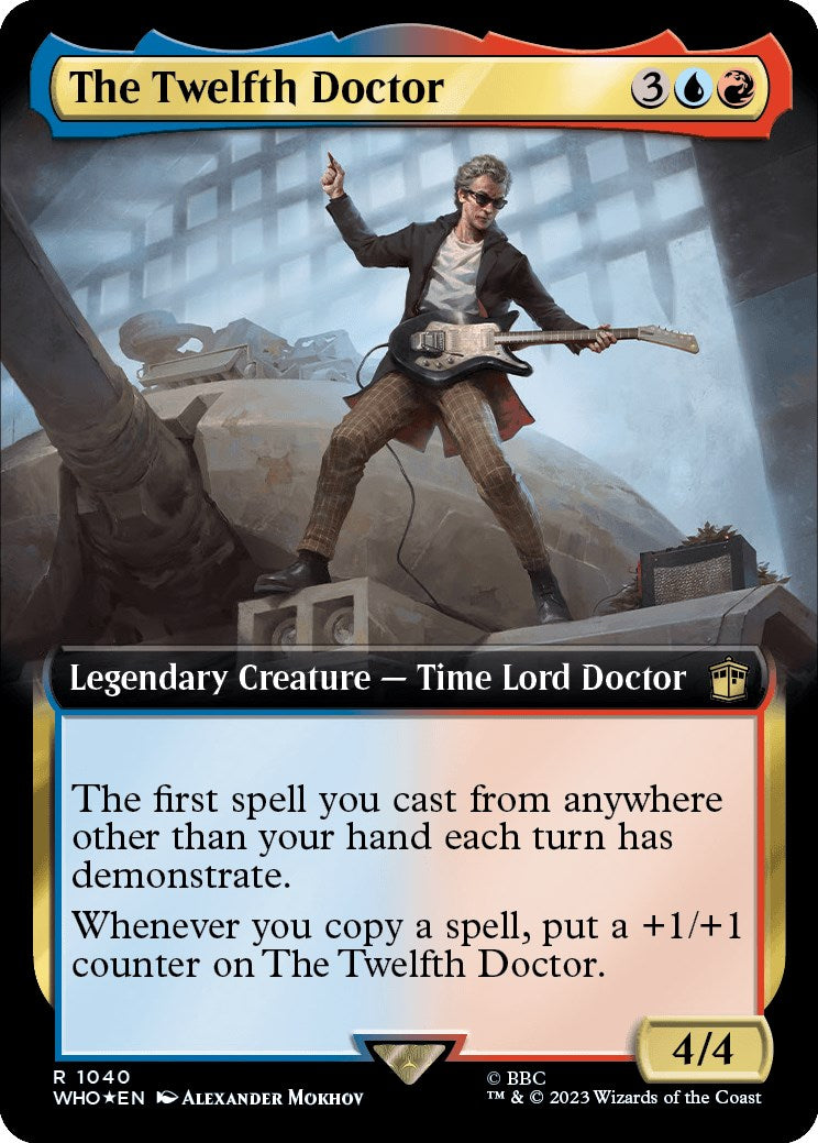 The Twelfth Doctor (Extended Art) (Surge Foil) [Doctor Who] | Shuffle n Cut Hobbies & Games