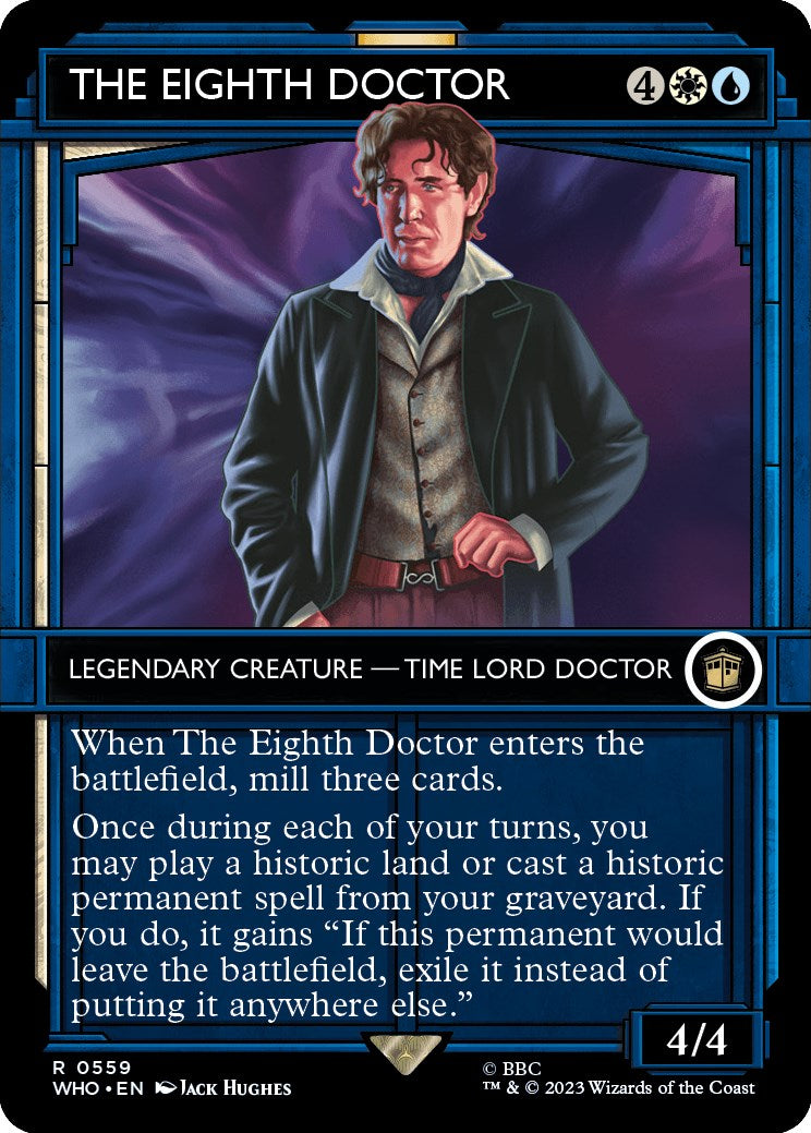 The Eighth Doctor (Showcase) [Doctor Who] | Shuffle n Cut Hobbies & Games