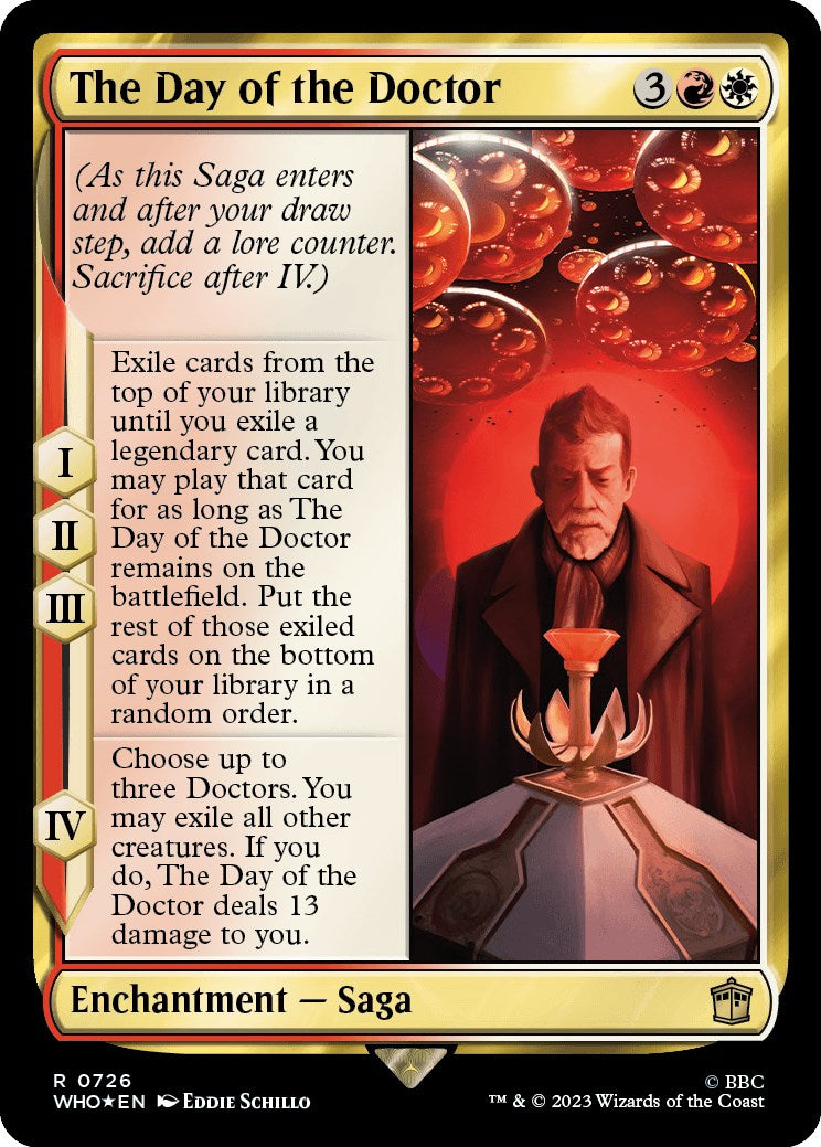 The Day of the Doctor (Surge Foil) [Doctor Who] | Shuffle n Cut Hobbies & Games