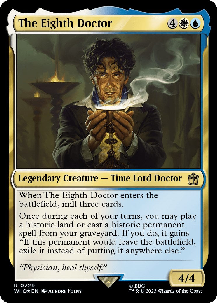 The Eighth Doctor (Surge Foil) [Doctor Who] | Shuffle n Cut Hobbies & Games