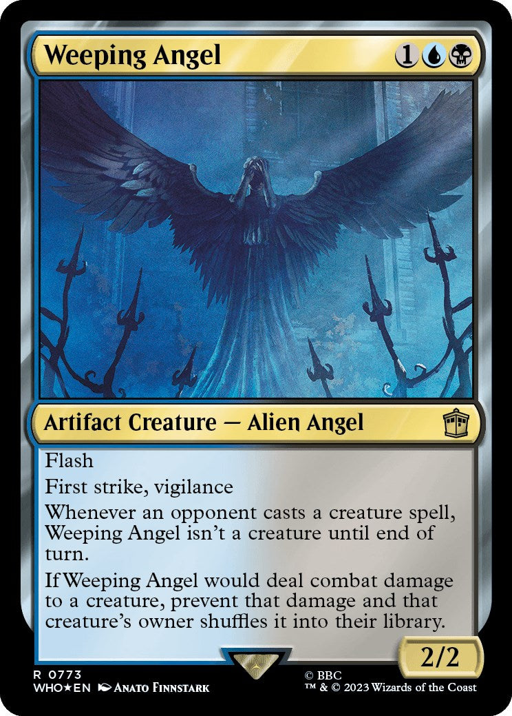 Weeping Angel (Surge Foil) [Doctor Who] | Shuffle n Cut Hobbies & Games