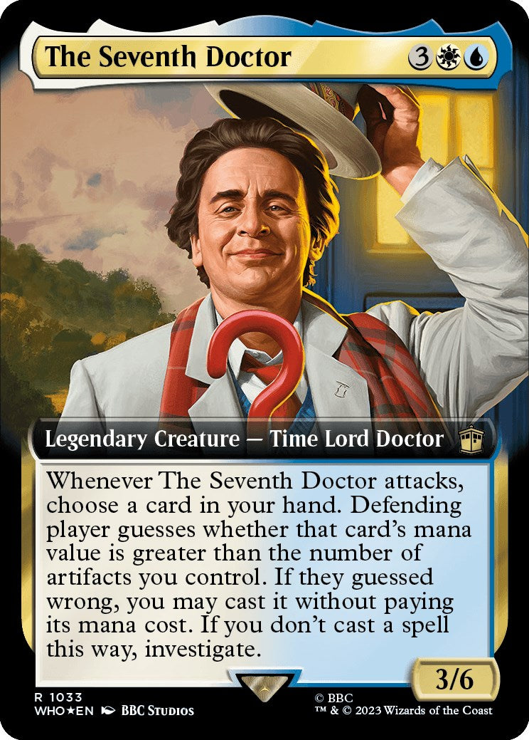 The Seventh Doctor (Extended Art) (Surge Foil) [Doctor Who] | Shuffle n Cut Hobbies & Games