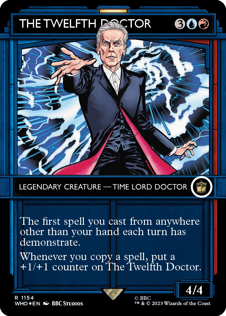 The Twelfth Doctor (Showcase) (Surge Foil) [Doctor Who] | Shuffle n Cut Hobbies & Games