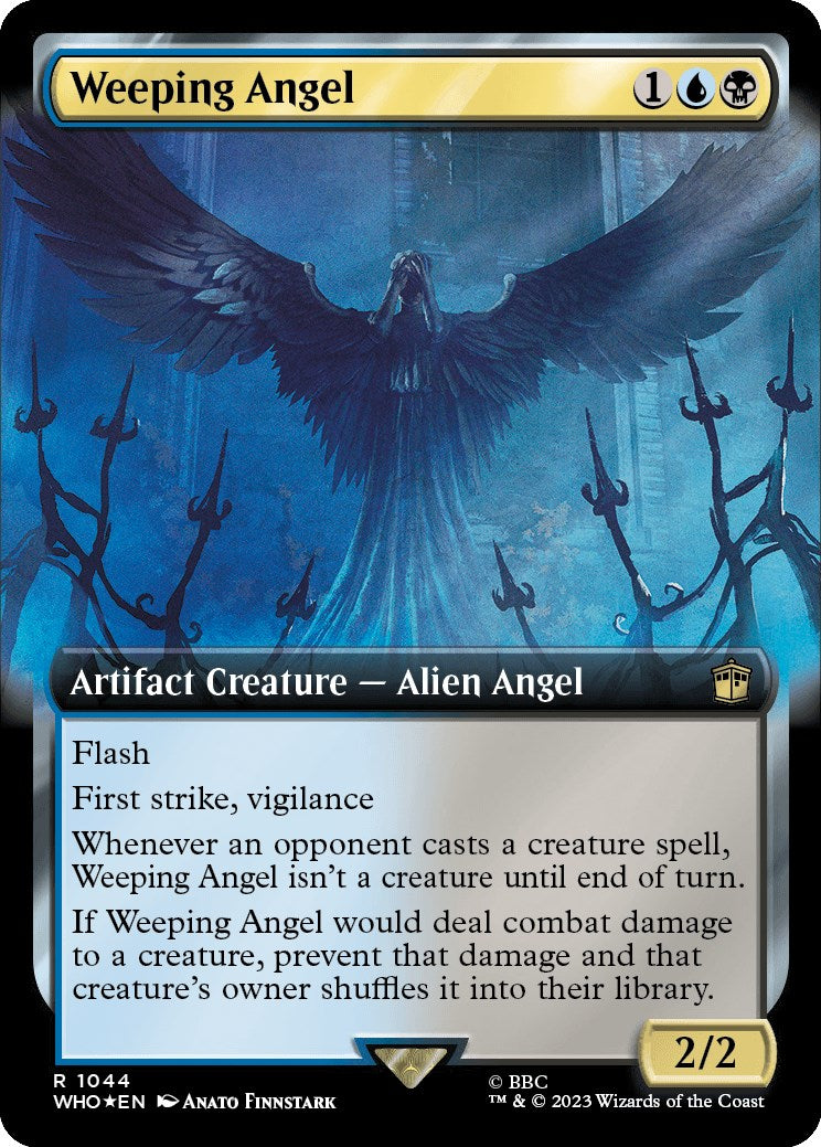 Weeping Angel (Extended Art) (Surge Foil) [Doctor Who] | Shuffle n Cut Hobbies & Games