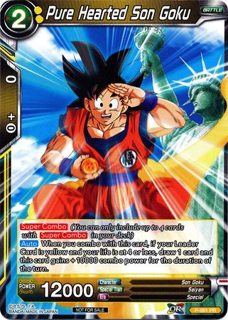 Pure Hearted Son Goku (P-061) [Promotion Cards] | Shuffle n Cut Hobbies & Games