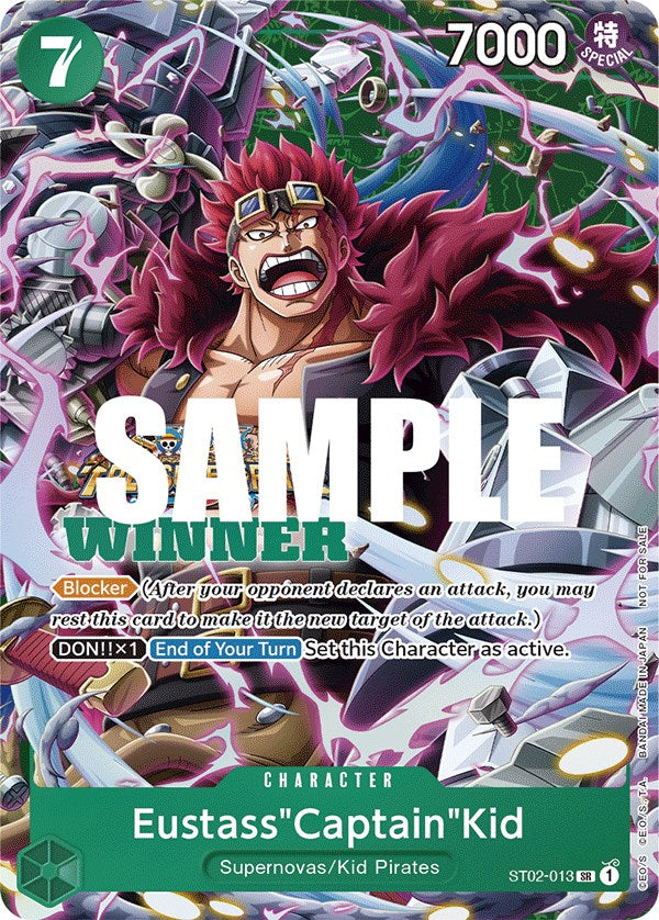 Eustass"Captain"Kid (Winner Pack Vol. 5) [One Piece Promotion Cards] | Shuffle n Cut Hobbies & Games