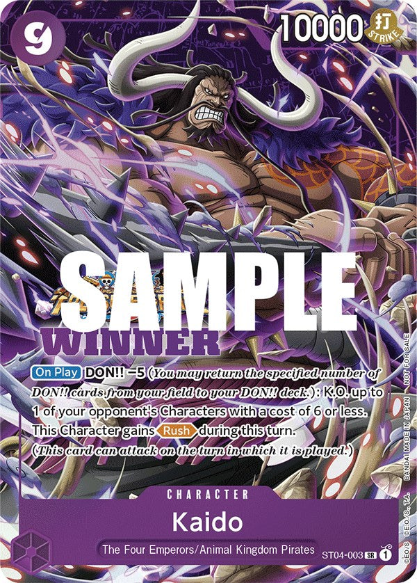 Kaido (Winner Pack Vol. 5) [One Piece Promotion Cards] | Shuffle n Cut Hobbies & Games