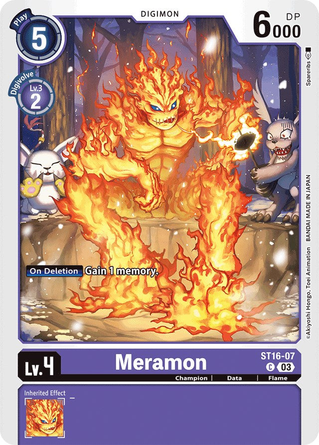 Meramon [ST16-07] [Starter Deck: Wolf of Friendship] | Shuffle n Cut Hobbies & Games