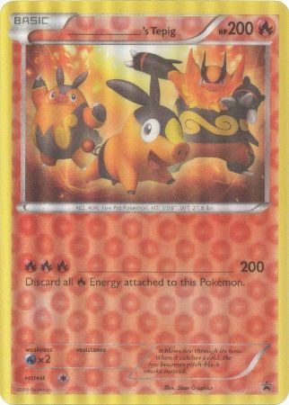 _____'s Tepig (Jumbo Card) [Miscellaneous Cards] | Shuffle n Cut Hobbies & Games