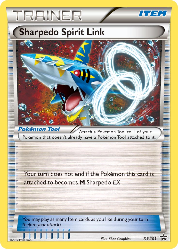 Sharpedo Spirit Link (XY201) [XY: Black Star Promos] | Shuffle n Cut Hobbies & Games