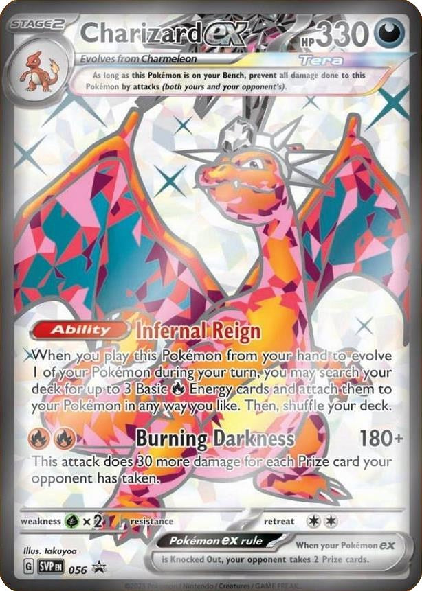 Charizard ex (056) [Scarlet & Violet: Black Star Promos] | Shuffle n Cut Hobbies & Games