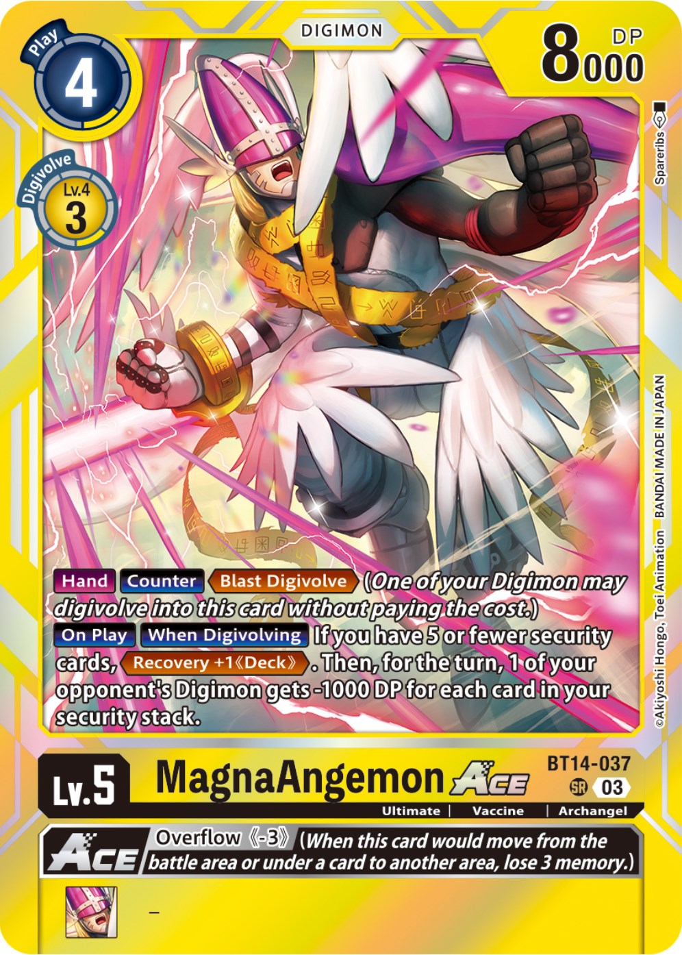 MagnaAngemon Ace [BT14-037] [Blast Ace] | Shuffle n Cut Hobbies & Games