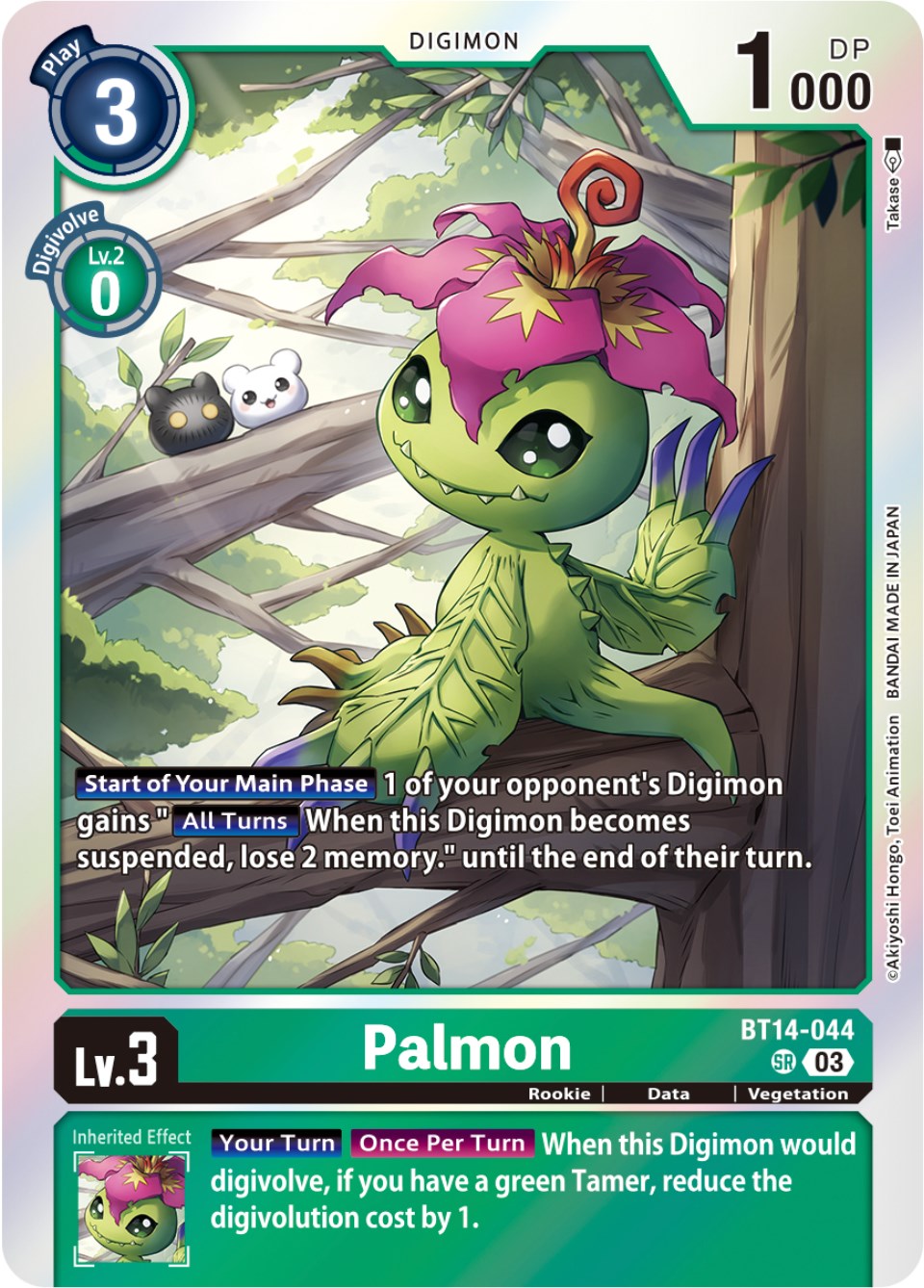 Palmon [BT14-044] [Blast Ace] | Shuffle n Cut Hobbies & Games