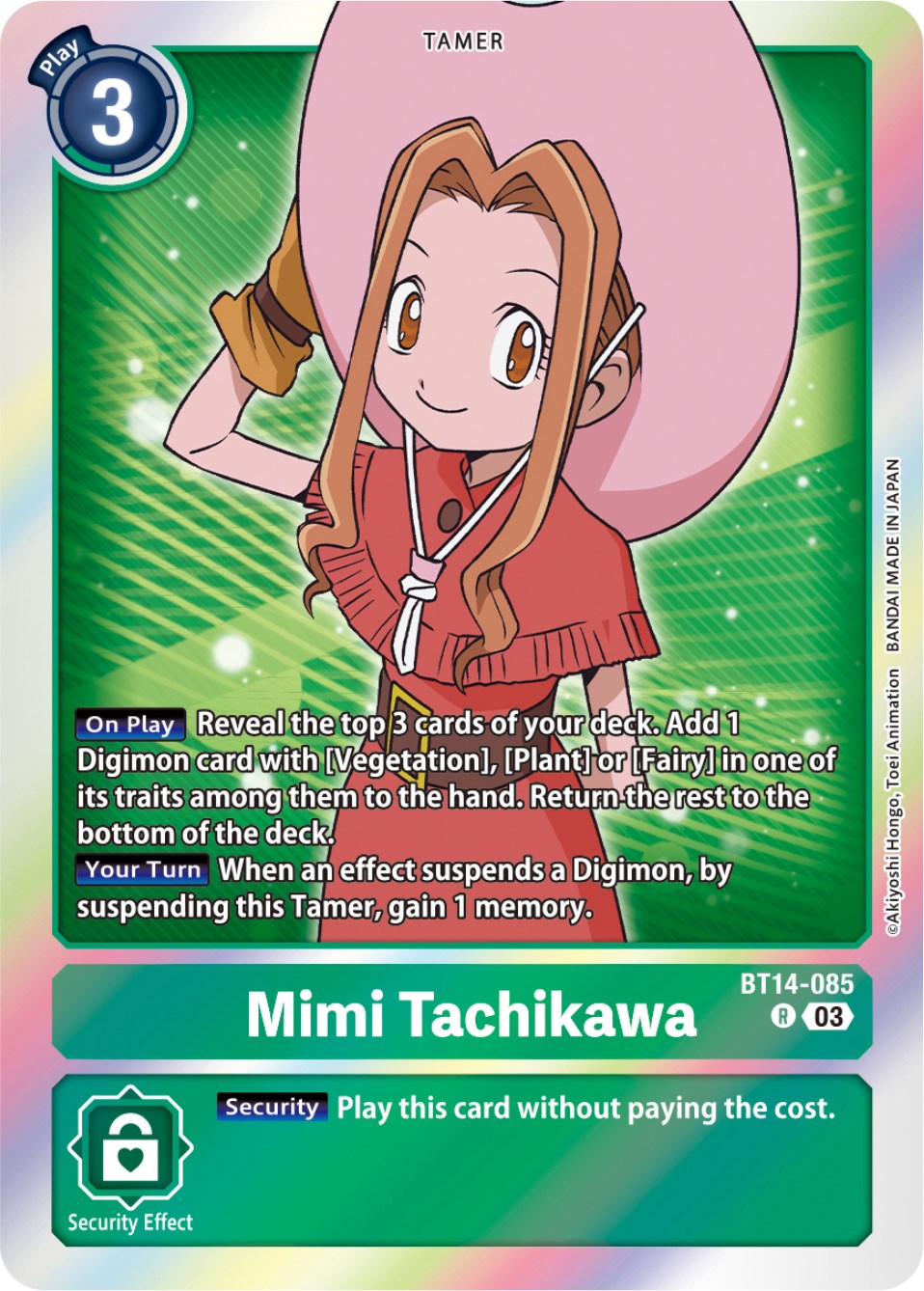 Mimi Tachikawa [BT14-085] [Blast Ace] | Shuffle n Cut Hobbies & Games