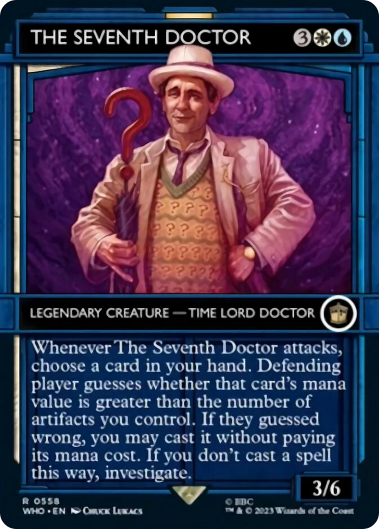 The Seventh Doctor (Showcase) [Doctor Who] | Shuffle n Cut Hobbies & Games