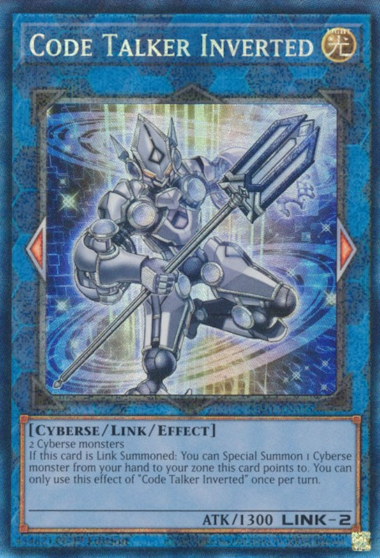 Code Talker Inverted [RA01-EN045] Prismatic Collector's Rare | Shuffle n Cut Hobbies & Games