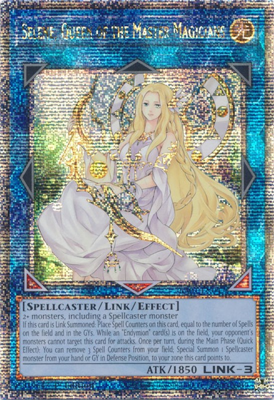 Selene, Queen of the Master Magicians [RA01-EN047] Quarter Century Secret Rare | Shuffle n Cut Hobbies & Games