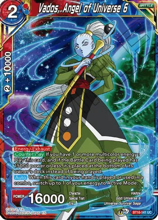 Vados, Angel of the Universe 6 (BT16-141) [Realm of the Gods] | Shuffle n Cut Hobbies & Games