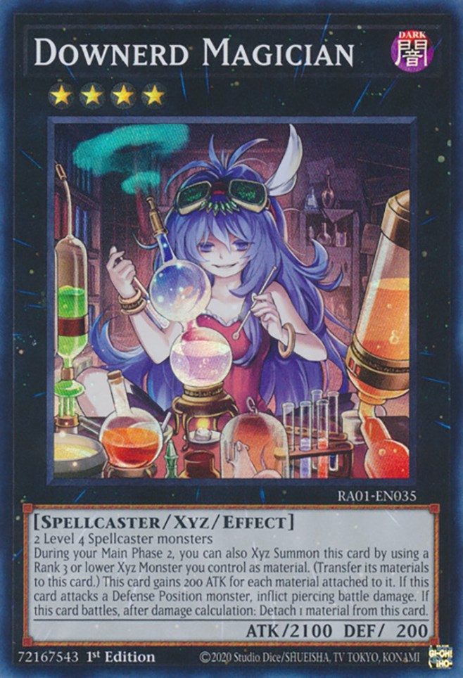 Downerd Magician [RA01-EN035] Super Rare | Shuffle n Cut Hobbies & Games